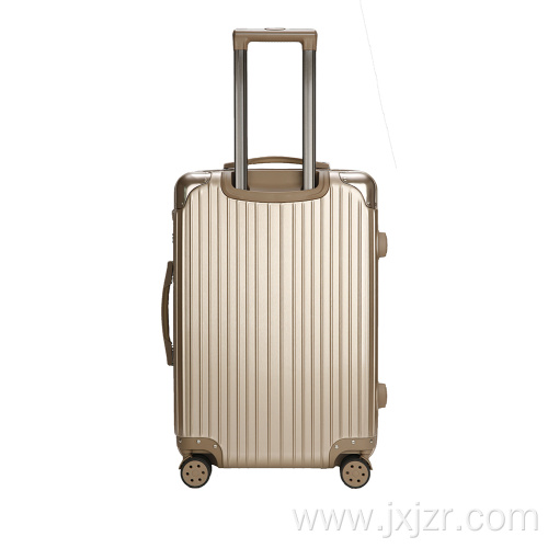 Ultra - quiet gold PC+ABS luggage case